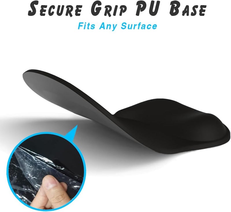 DemonChest ErgoComfort Gel Wrist Rest Mouse Pad-Ergonomic Office Mousepad with Wrist Support-Non-Slip, Design Desk Accessories Mat for Home&Game Decor (05Midnight Wave) - Image 5